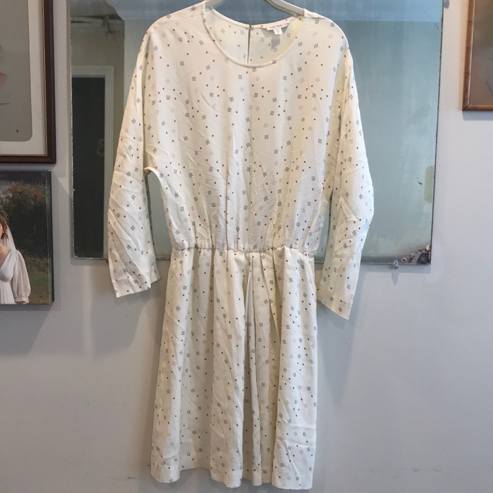 & other stories Off-White Dot Print Dress
